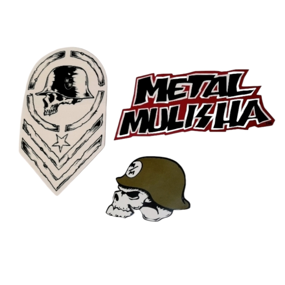 Metal Mulisha Vinyl Decal Sticker Set